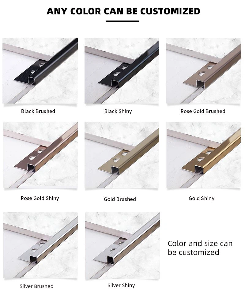 06 square edge tile trims color