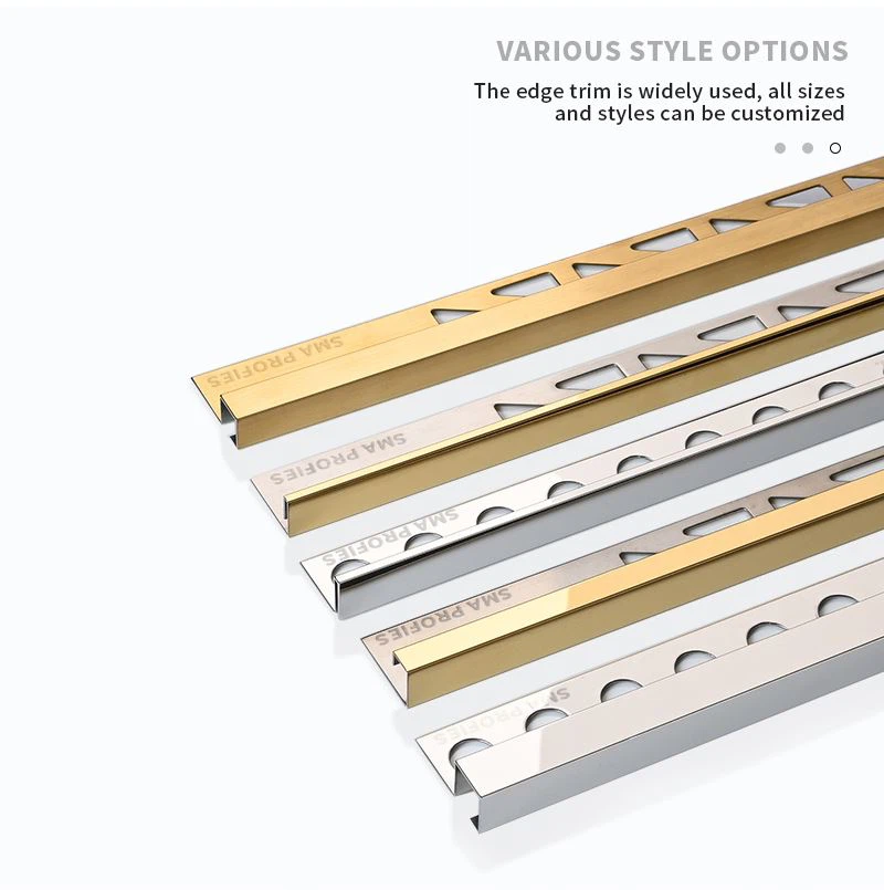 8. stainless wall decoration trim