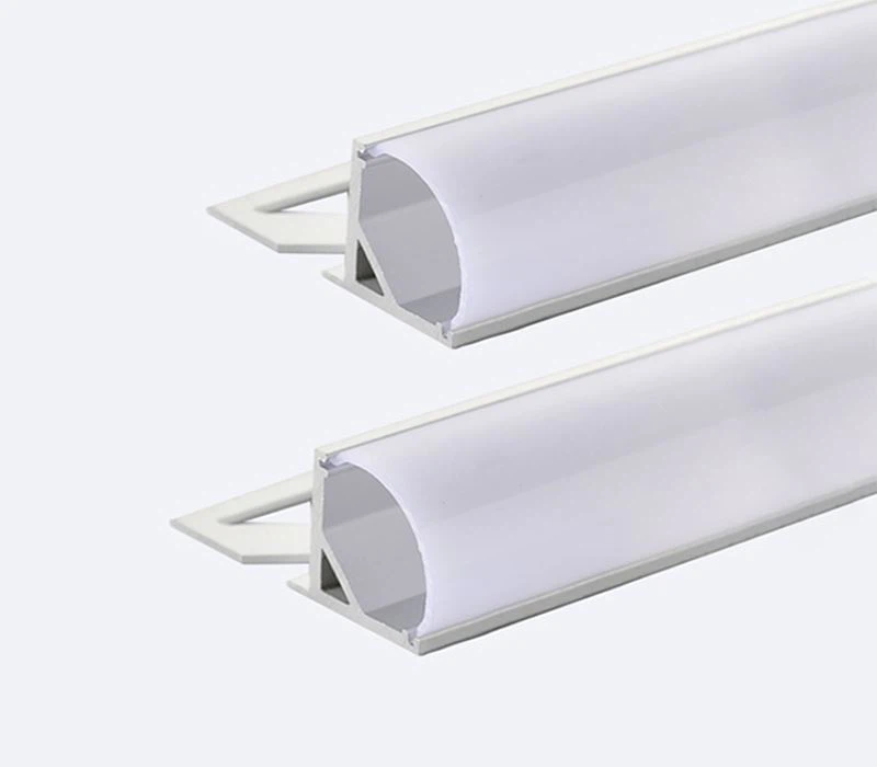 1. v shaped led channel