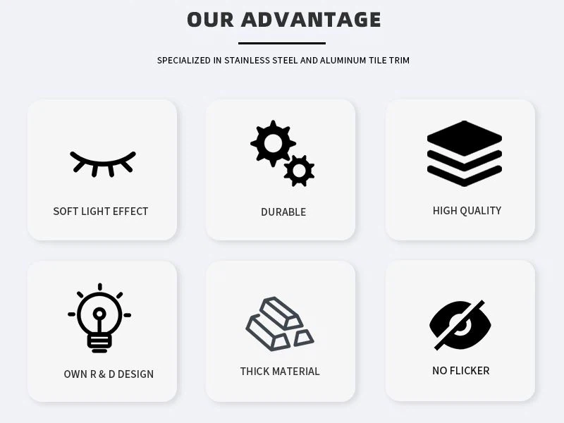 2. led strip light corner channel