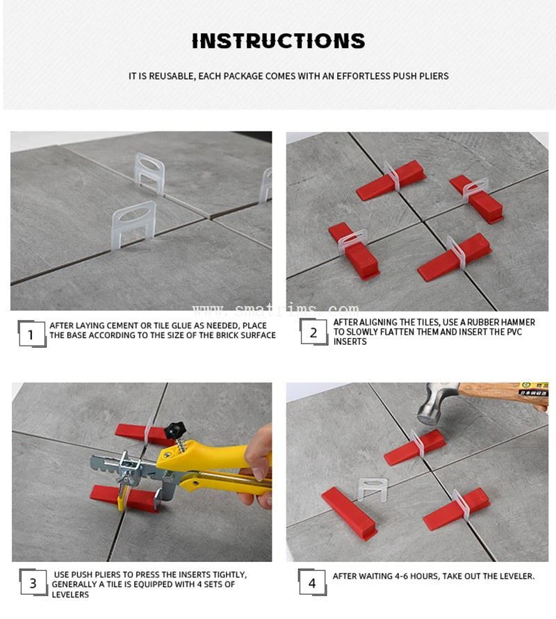 6. lowes tile leveling system