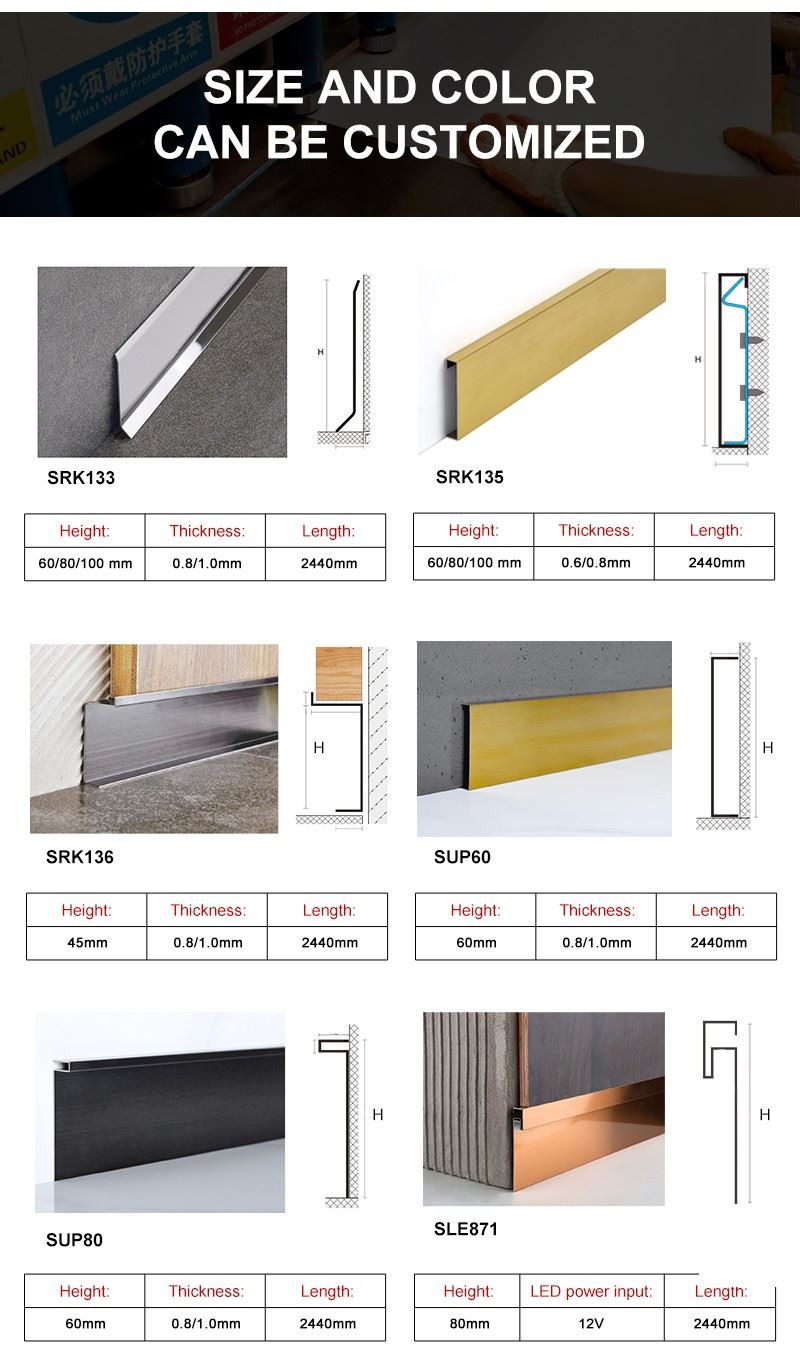metal skirting boards bunnings