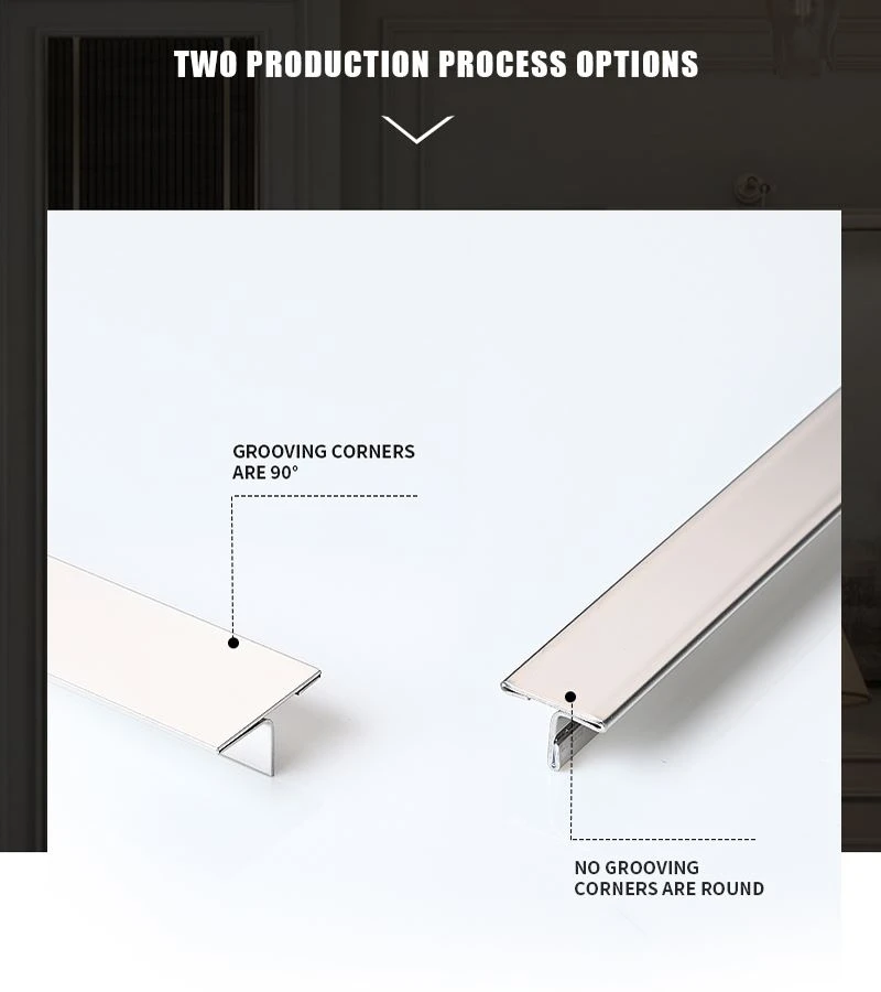 25mm width T shaped trim