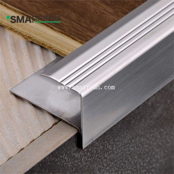 anti slip stainless steel nosing strip