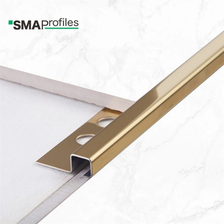 Trim Stainless Untuk Tepi Ubin