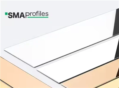 Strip datar dekoratif stainless steel