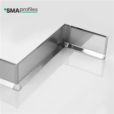 Instalasi Mudah Profil Skirting Stainless Steel