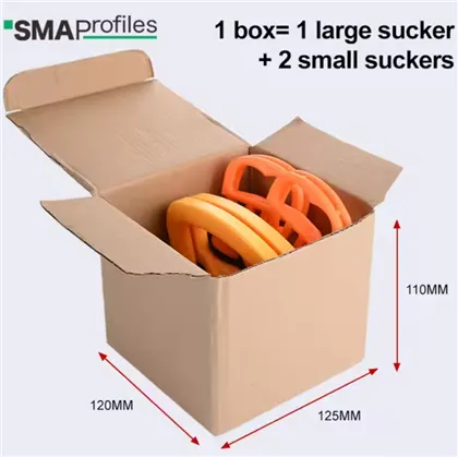 Ubin menangani cangkir hisap